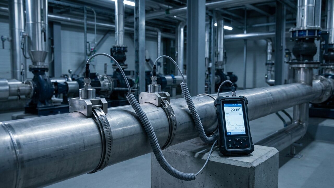 Clamp-On Ultrasonic Flow Meters: Accuracy Without Cutting the Pipe