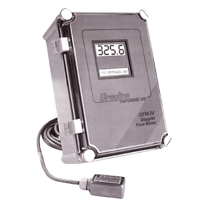 Simple Non-Contacting Doppler Flow Meter