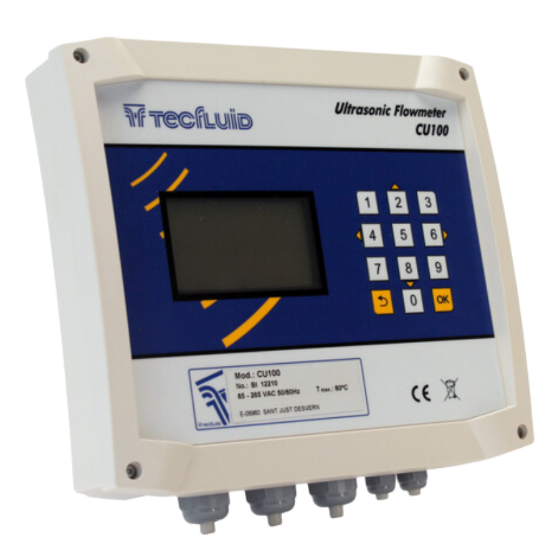 CU100 Time of Flight Ultrasonic Flowmeter